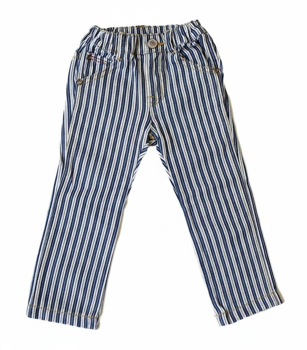 NEW BIT'Z KIDS kids raised back denim pants in blue